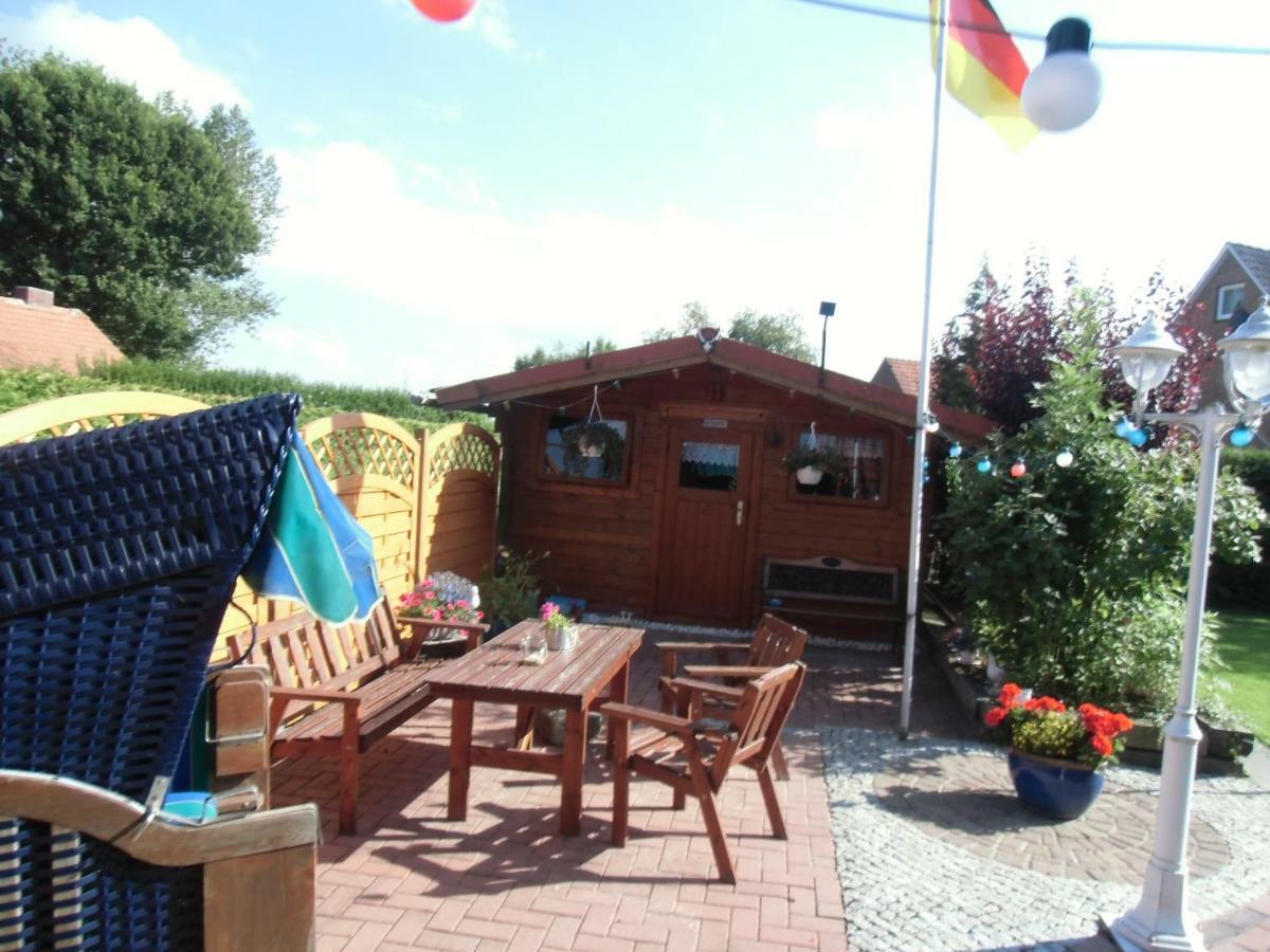 Ferienwohnung Heimathafen Werdum Esterno foto